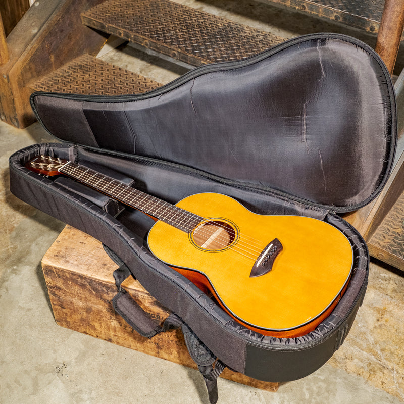 Yamaha CSF TA Transacoustic Parlor Guitar Vintage Natural With Bag - Used