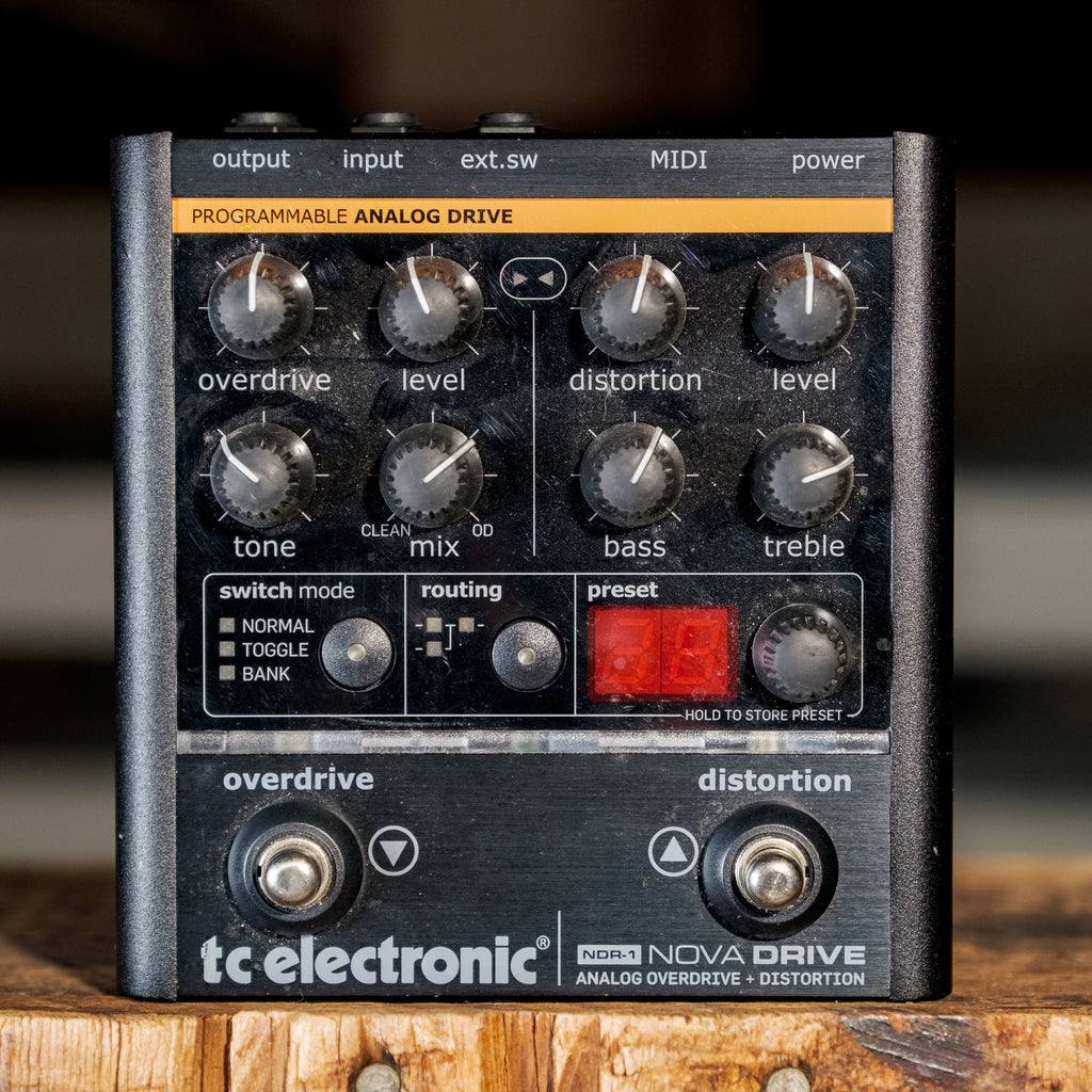 廃盤 美品 TC electronic NDR-1 Nova Drive ISS9190USEDNDR1NOVADRIVEPEDAL_