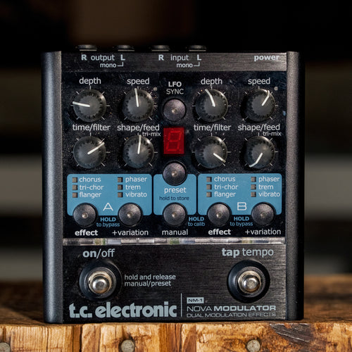 all in one modulation pedal TC Electronic NM-1 Modulator Pedal