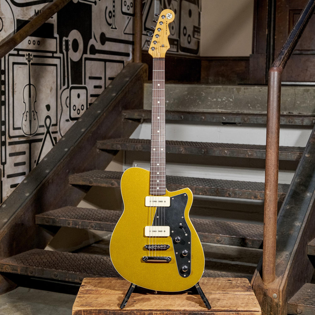 Reverend 2006 Charger 290 Goldtop With HSC - Used
