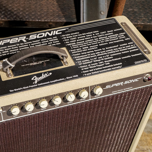 Fender 2005 Super Sonic 1x12 Combo Blonde - Used