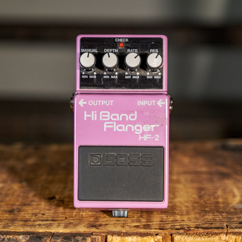 hf-816 pedal Boss HF2 Hi Band Flanger Pedal