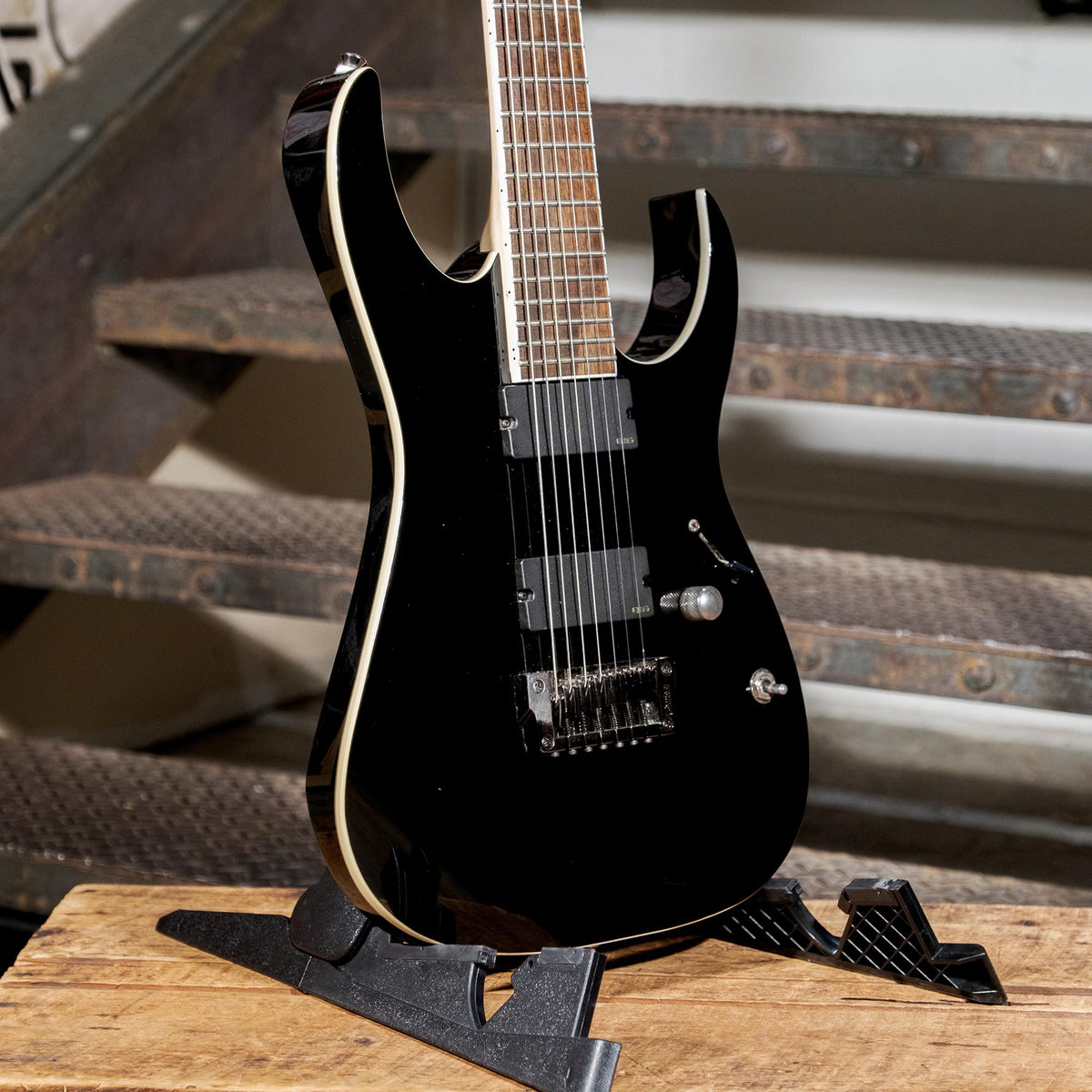 Ibanez Iron Label Series RGIR27FE Black - Used