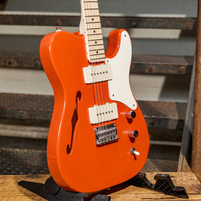 Squier Paranormal Cabronita Thinline Telecaster Fiesta Red - Used