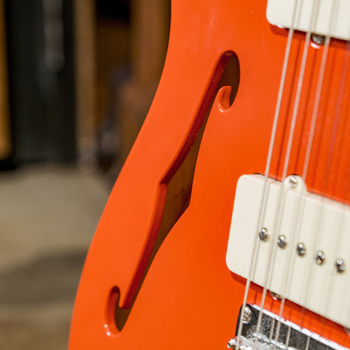 Squier Paranormal Cabronita Thinline Telecaster Fiesta Red - Used