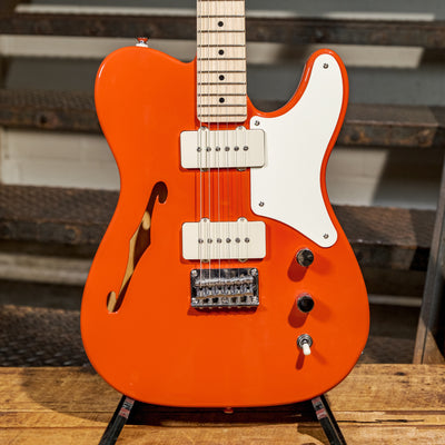 Squier Paranormal Cabronita Thinline Telecaster Fiesta Red - Used