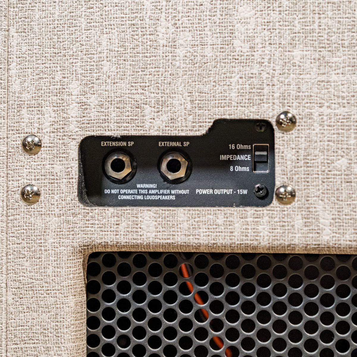 Vox AC15 Handwired Fawn With Cover - Used