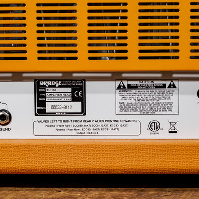 Orange TH100 100W Tube Head - Used