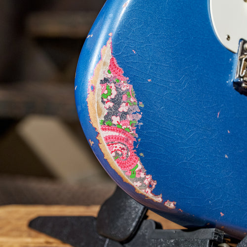 Fender Custom Shop 2016 '57 Stratocaster Heavy Relic Lake Placid Blue Over Pink Paisley - Used
