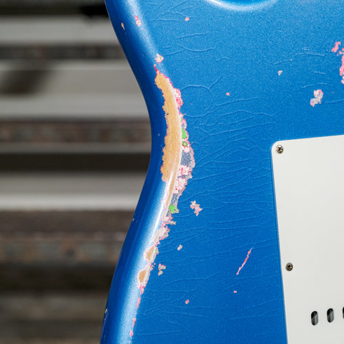 Fender Custom Shop 2016 '57 Stratocaster Heavy Relic Lake Placid Blue Over Pink Paisley - Used