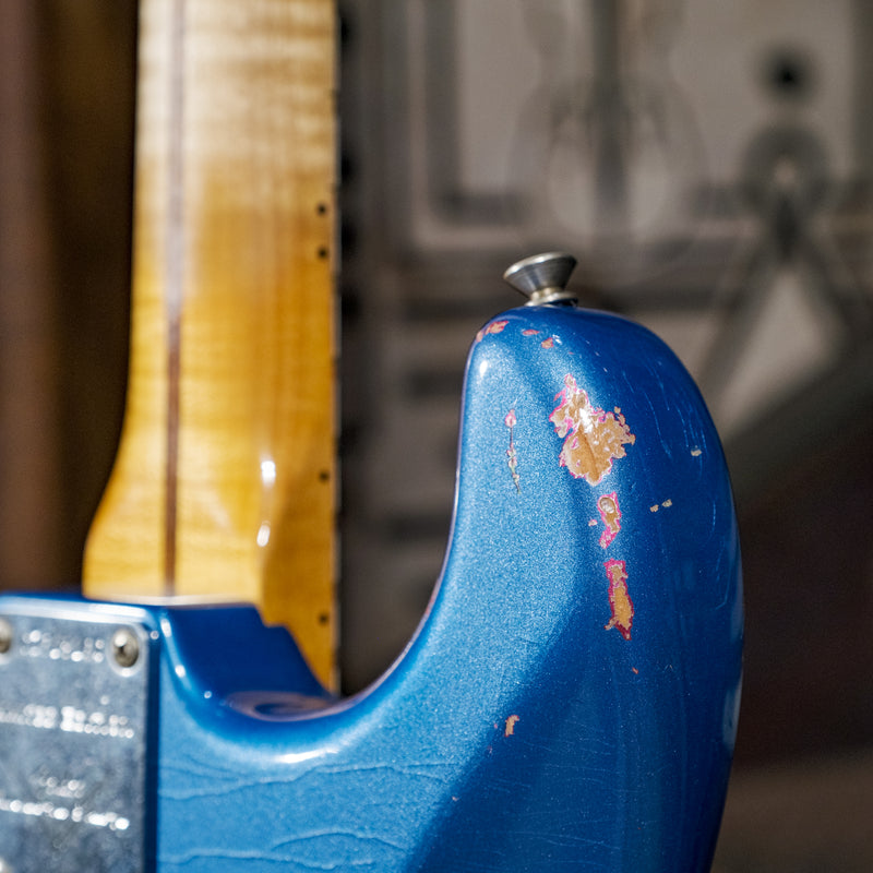Fender Custom Shop 2016 '57 Stratocaster Heavy Relic Lake Placid Blue Over Pink Paisley - Used