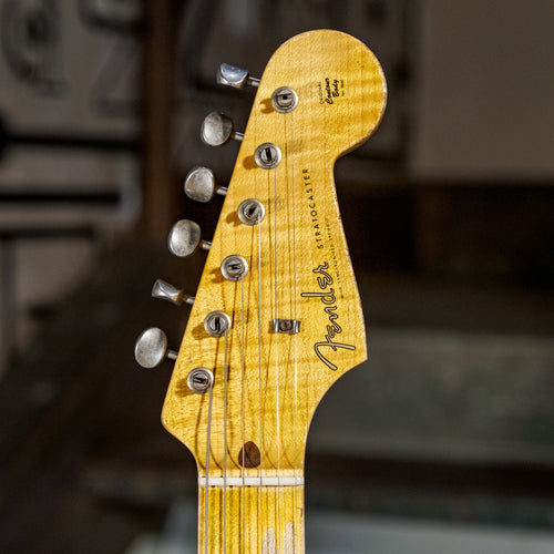 Fender Custom Shop 2016 '57 Stratocaster Heavy Relic Lake Placid Blue Over Pink Paisley - Used