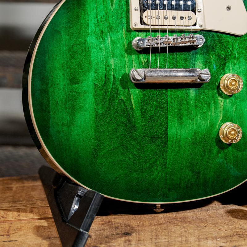 Gibson 2017 Les Paul Classic Green Ocean Burst With OHSC - Used
