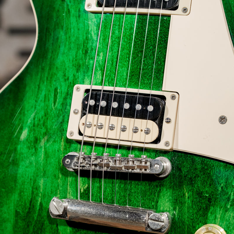 Gibson 2017 Les Paul Classic Green Ocean Burst With OHSC - Used