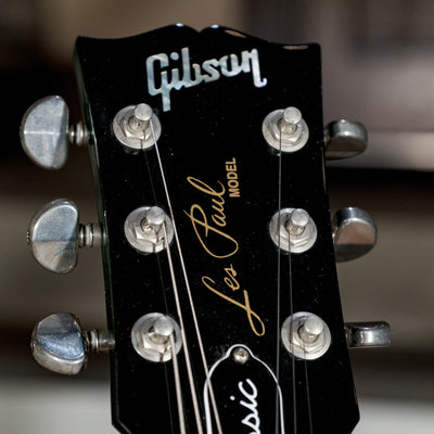 Gibson 2017 Les Paul Classic Green Ocean Burst With OHSC - Used