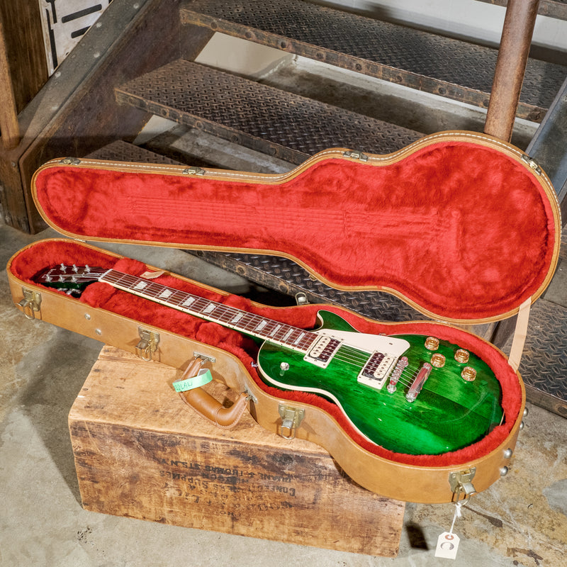 Gibson 2017 Les Paul Classic Green Ocean Burst With OHSC - Used
