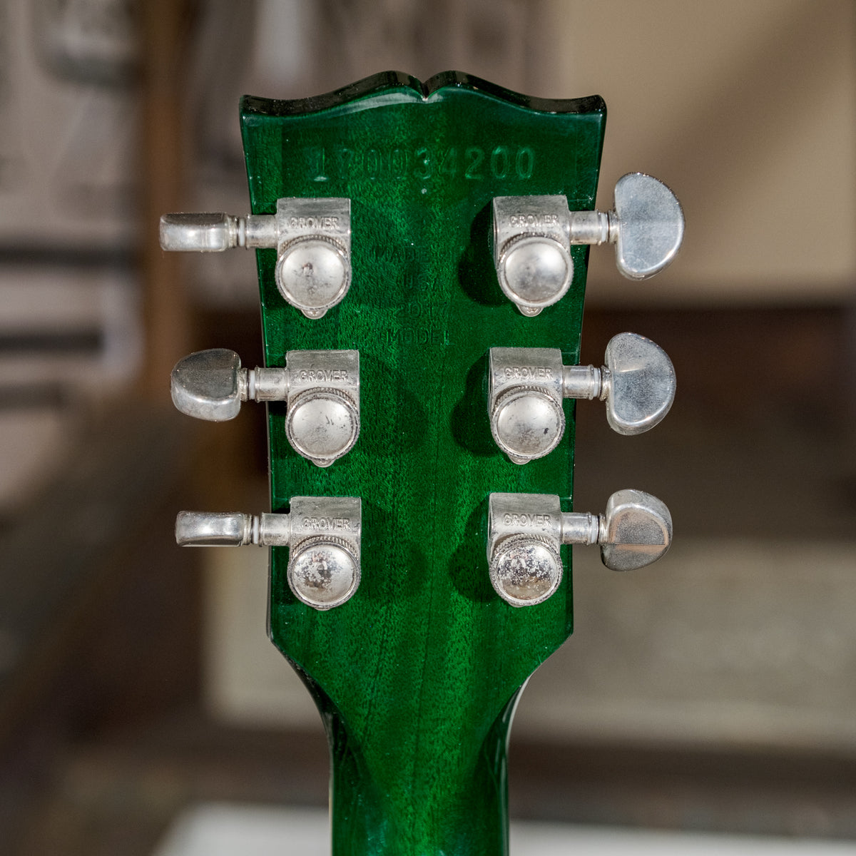 Gibson 2017 Les Paul Classic Green Ocean Burst With OHSC - Used