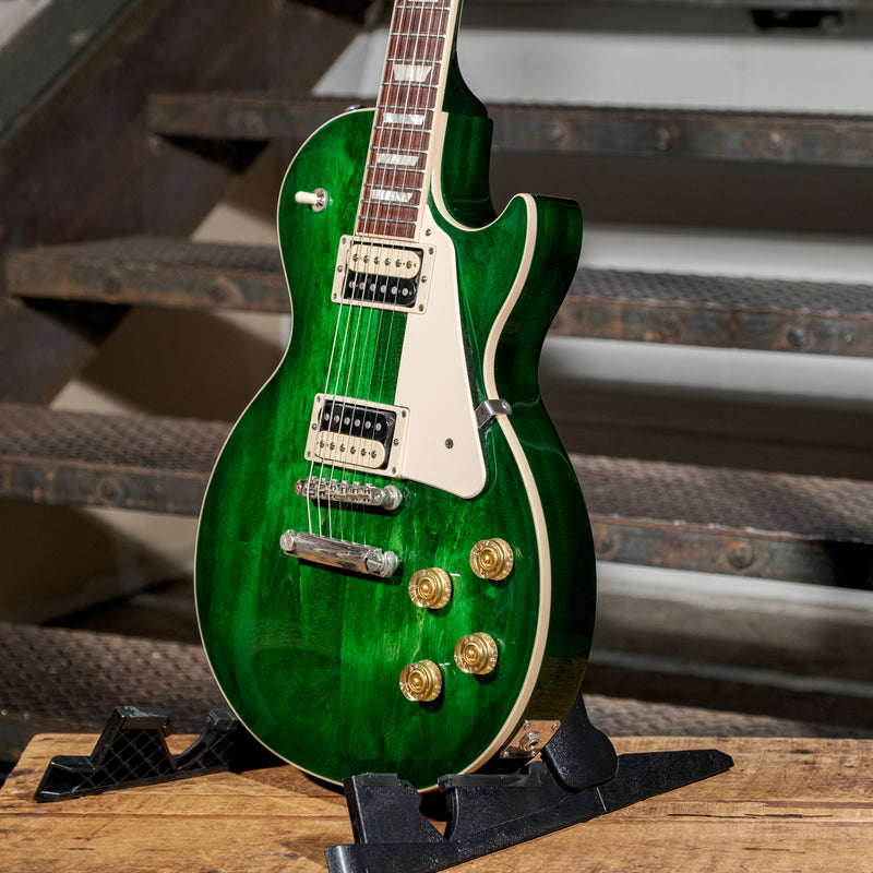 Gibson 2017 Les Paul Classic Green Ocean Burst With OHSC - Used