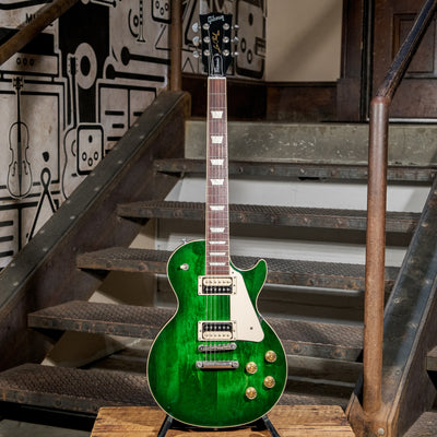 Gibson 2017 Les Paul Classic Green Ocean Burst With OHSC - Used
