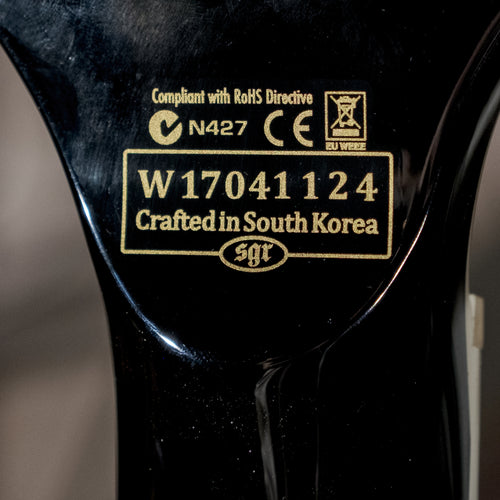 Schecter 2017 Solo 6B Silver Sparkle With Bag - Used