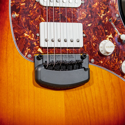 Music Man 2019 Cutlass HSS Vintage Sunburst With HSC - Used