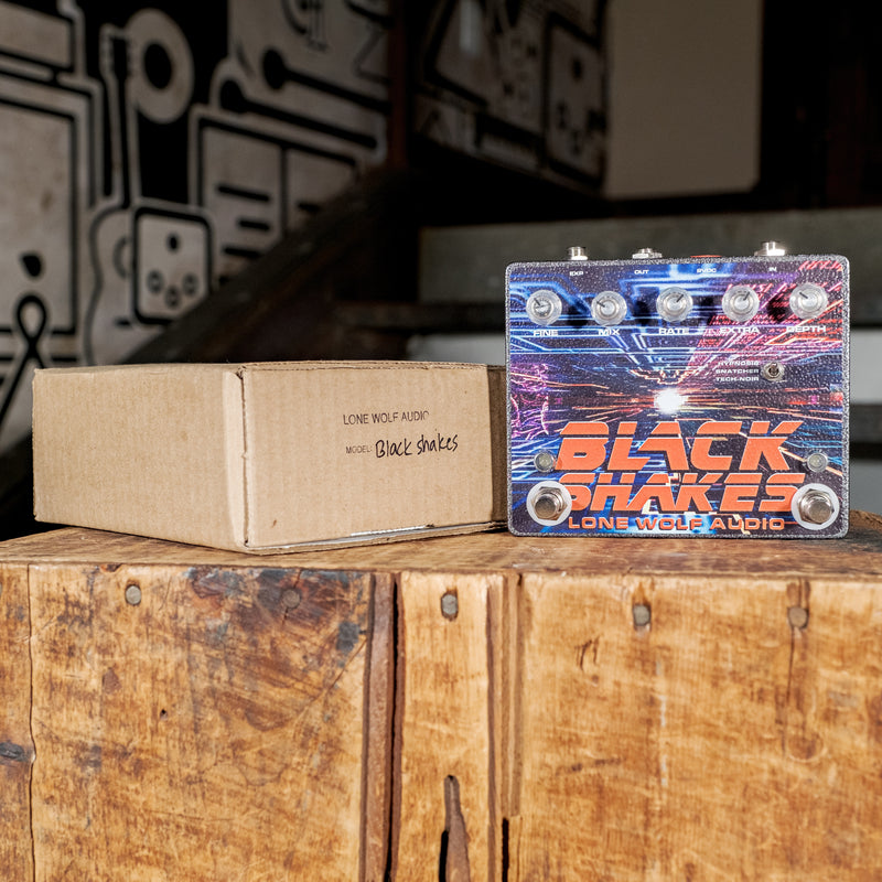 Lone Wolf Audio Black Shakes Phase Sample Hold Ring Mod - Used