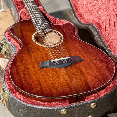 Taylor 2016 562CE 12 Fret, 12-String Edgeburst With OHSC - Used