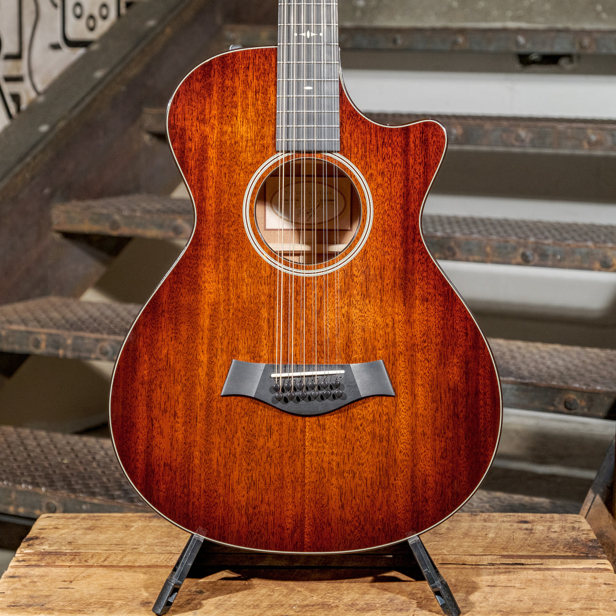 Taylor 2016 562CE 12 Fret, 12-String Edgeburst With OHSC - Used