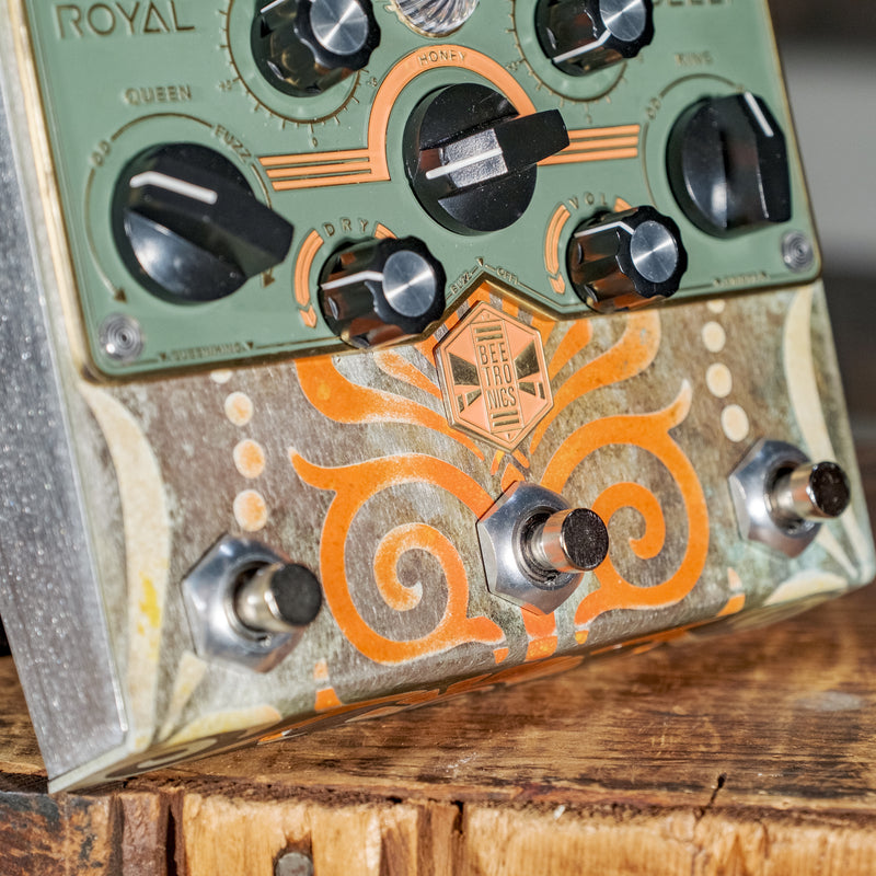 Beetronics Royal Jelly Overdrive Fuzz Blender - Used