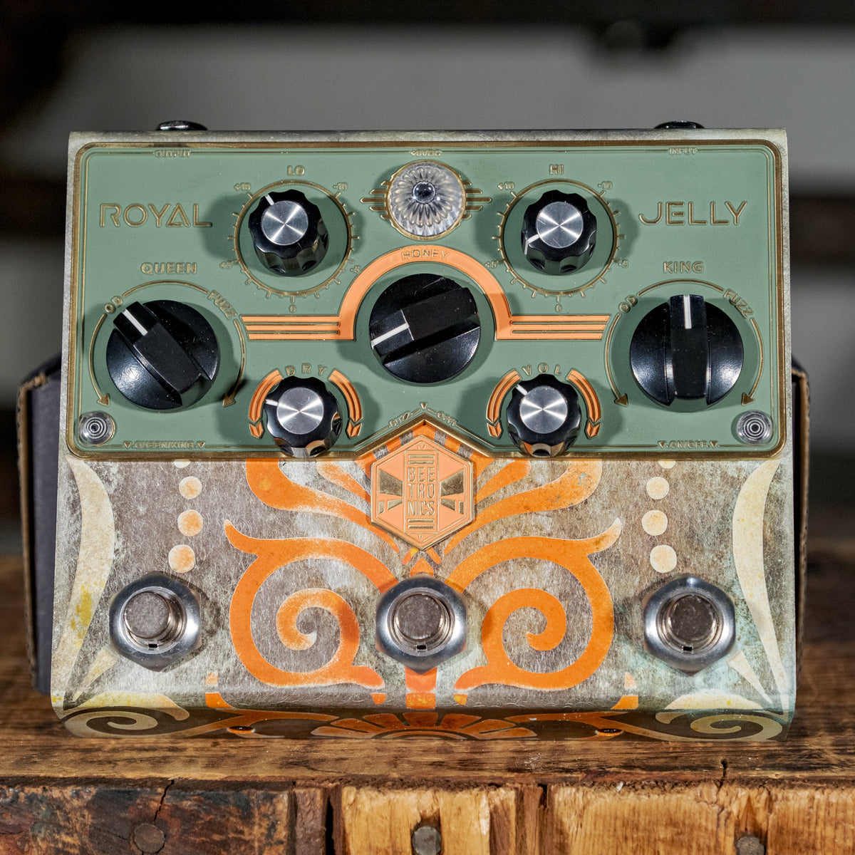 Beetronics Royal Jelly Overdrive Fuzz Blender - Used
