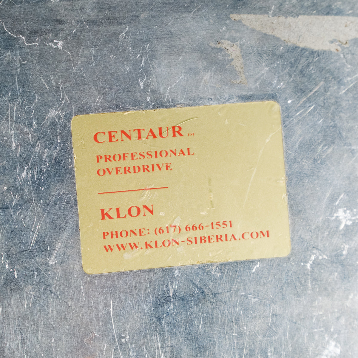 Klon Centaur Professional Overdrive Gold Horsie - Used