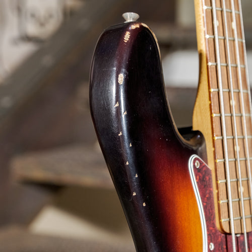 Fender 2020 60th Anniversary Road Worn Jazz Bass, 3-Tone Sunburst With OHSC - Used