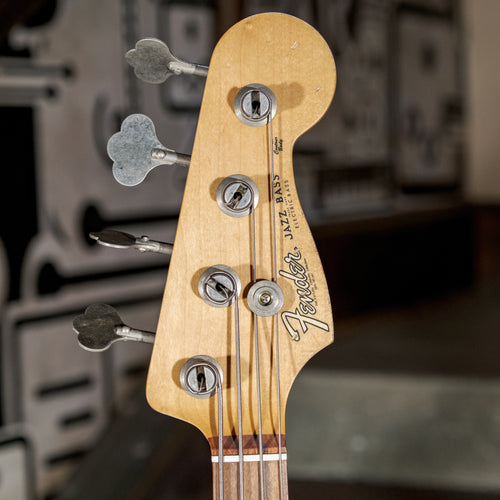 Fender 2020 60th Anniversary Road Worn Jazz Bass, 3-Tone Sunburst With OHSC - Used