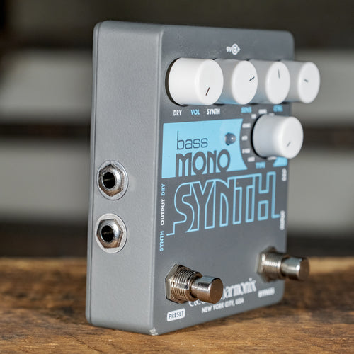bass mono synth pedal Electro Harmonix Bass Mono Synth
