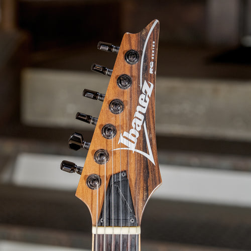 Ibanez RGEW521ZC Natural Flat Ziricote Top w/Dimarzio Pickups – Chicago  Music Exchange