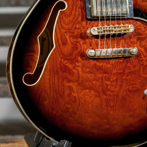 Ibanez 2019 Artstar AM153QA, Dark Brown Sunburst With Case - Used