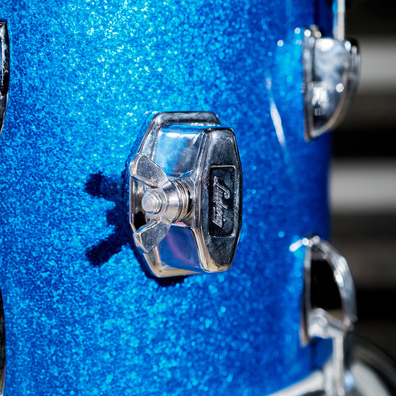 Ludwig 1967 Jazzette 3 Piece Kit Sparkle Blue, 18x14, 14x14, 12x8 - Used