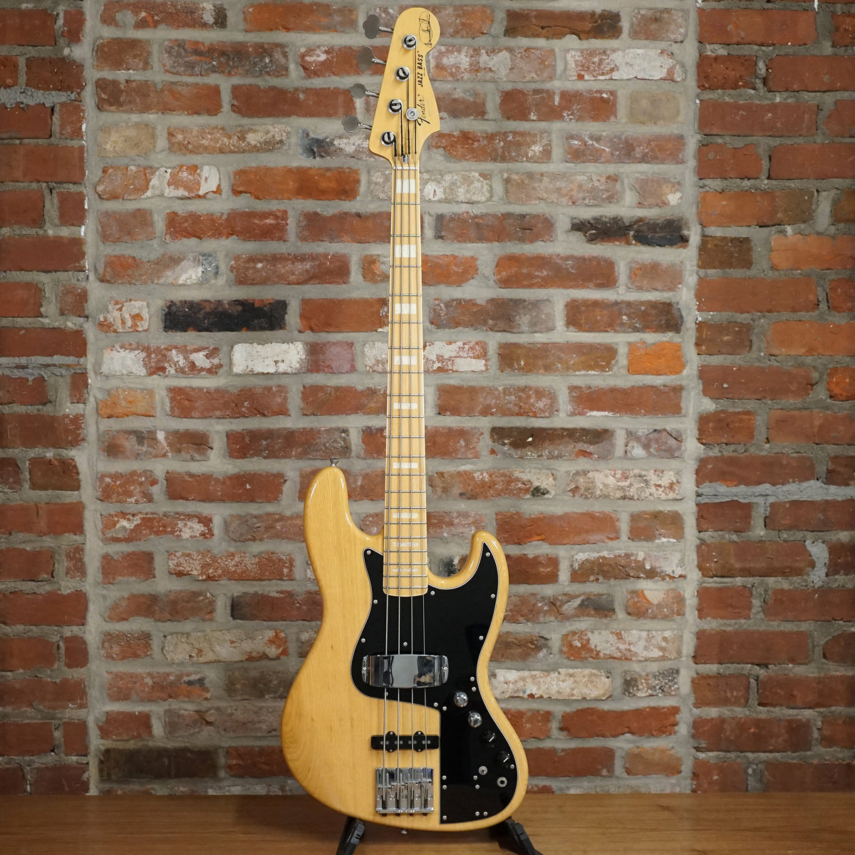 Fender 1999 Marcus Miller Jazz Bass Natural With Bag - Used