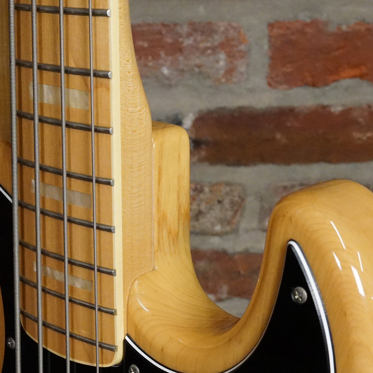 Fender 1999 Marcus Miller Jazz Bass Natural With Bag - Used