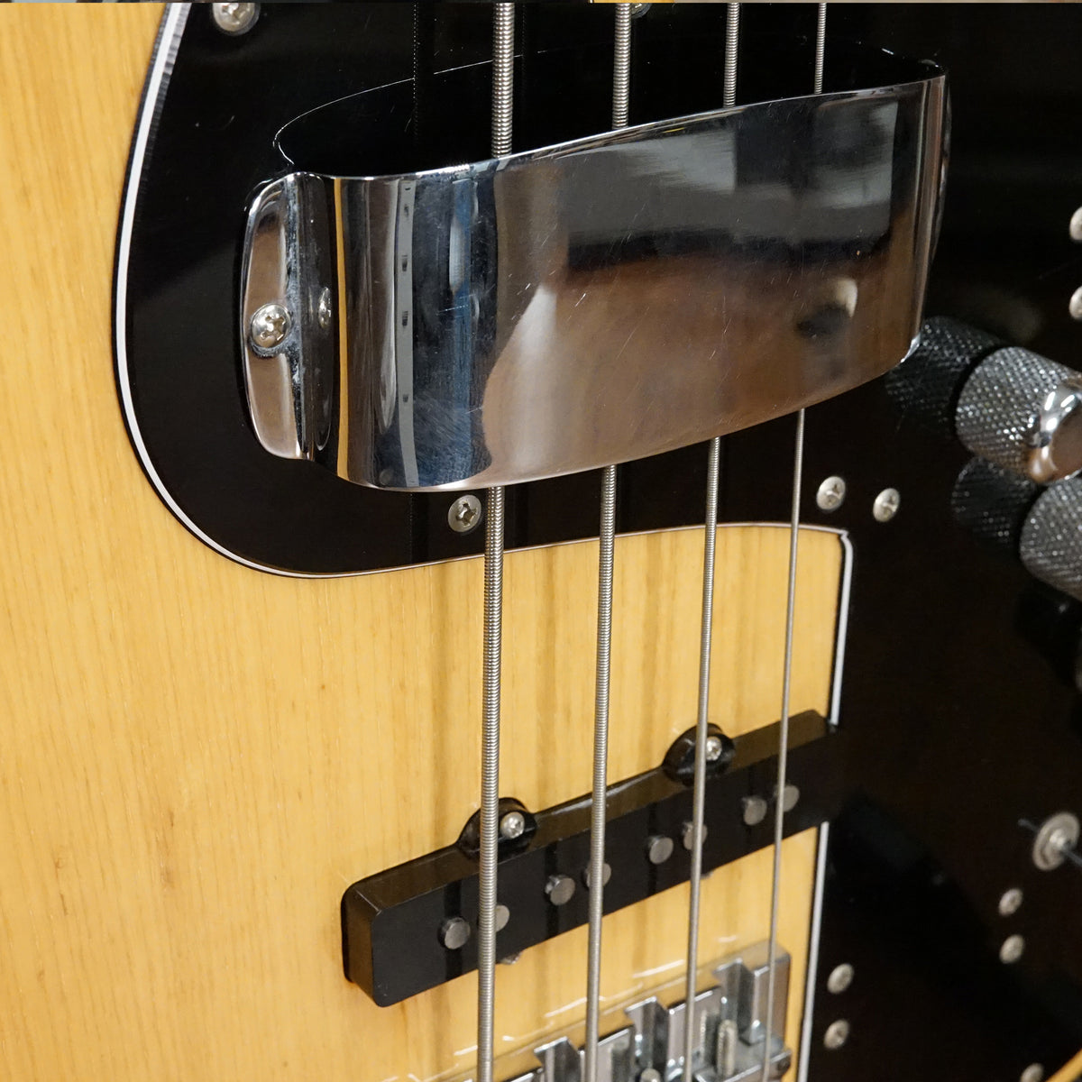 Fender 1999 Marcus Miller Jazz Bass Natural With Bag - Used
