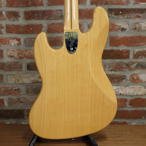 Fender 1999 Marcus Miller Jazz Bass Natural With Bag - Used