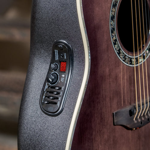 Ovation 2018 Custom Legend 2079AX Black With OHSC - Used