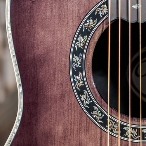 Ovation 2018 Custom Legend 2079AX Black With OHSC - Used