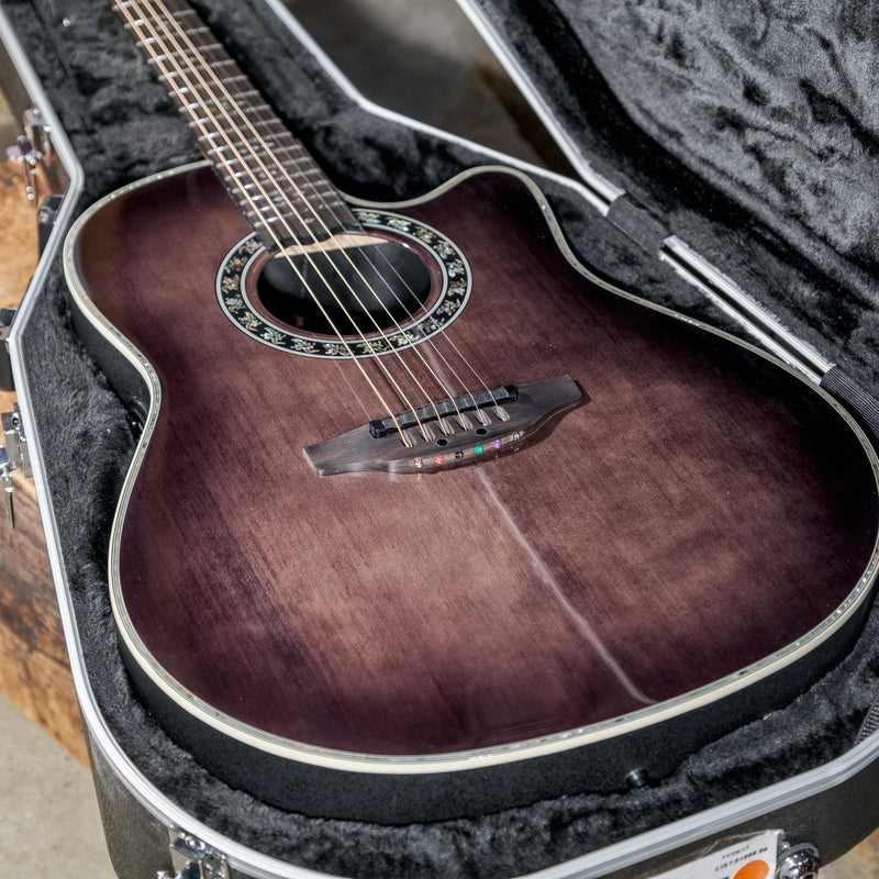 Ovation 2018 Custom Legend 2079AX Black With OHSC - Used