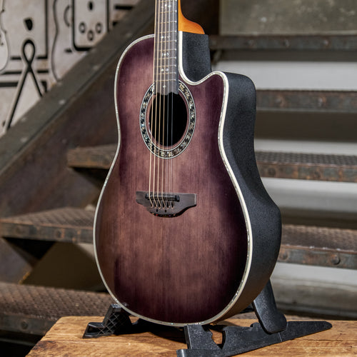 Ovation 2018 Custom Legend 2079AX Black With OHSC - Used