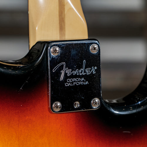 Fender 2000 American Standard Stratocaster Lefty, Sunburst With Gator HC - Used