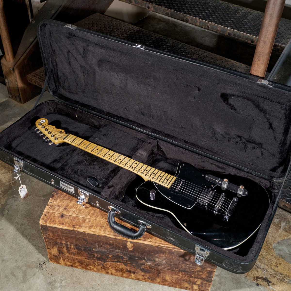 Reverend 2015 Double Agent OG Midnight Black With Hard Case - Used