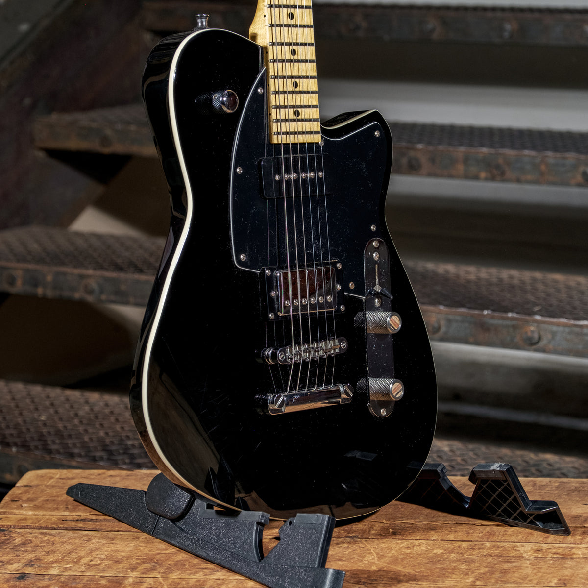 Reverend 2015 Double Agent OG Midnight Black With Hard Case - Used