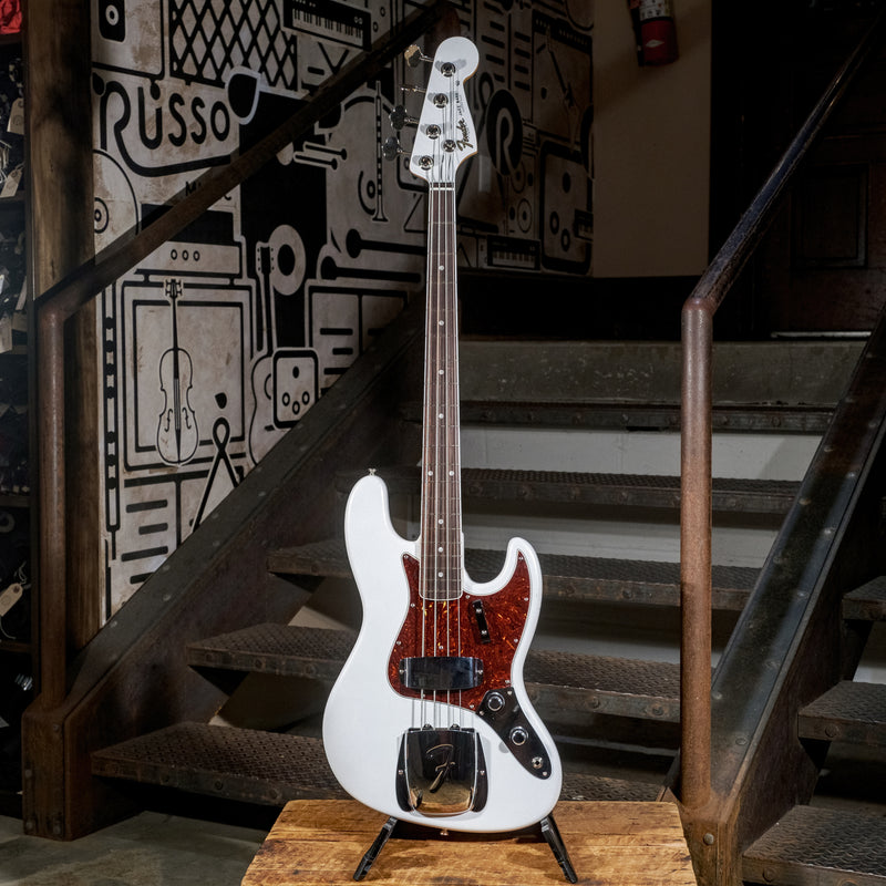Fender 2020 60th Anniversary Jazz Bass Arctic Pearl With OHSC - Used