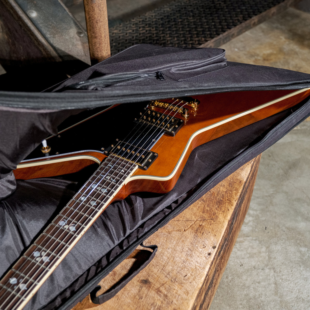 Epiphone 2017 Artisan Explorer Lee Malia Signature With COA & OSC - Used
